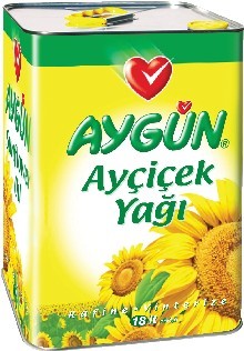 18lt Tin Sun Flower Oil from Turkey