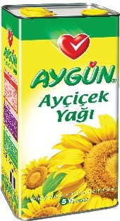 5lt Tin Sun Flower Oil from Turkey