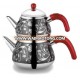 Traditional Turkish Stainless Steel Teapot Set