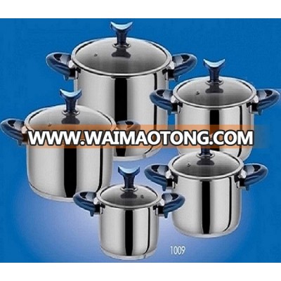 New Collection Stainless Steel Cooking Pot Set