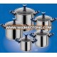 New Collection Stainless Steel Cooking Pot Set