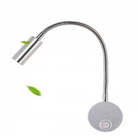 Aluminum LED Beam Adjust Bed Wall Reading Light